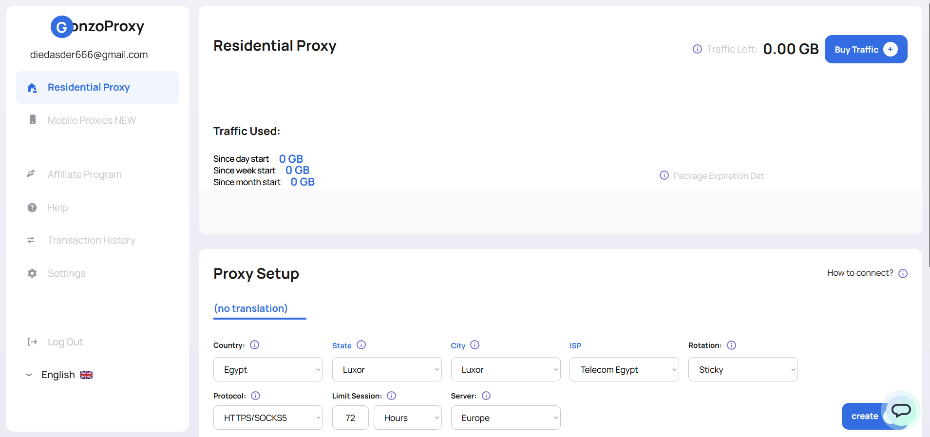 Step-by-step guide to using GonzoProxy residential proxies 🚀