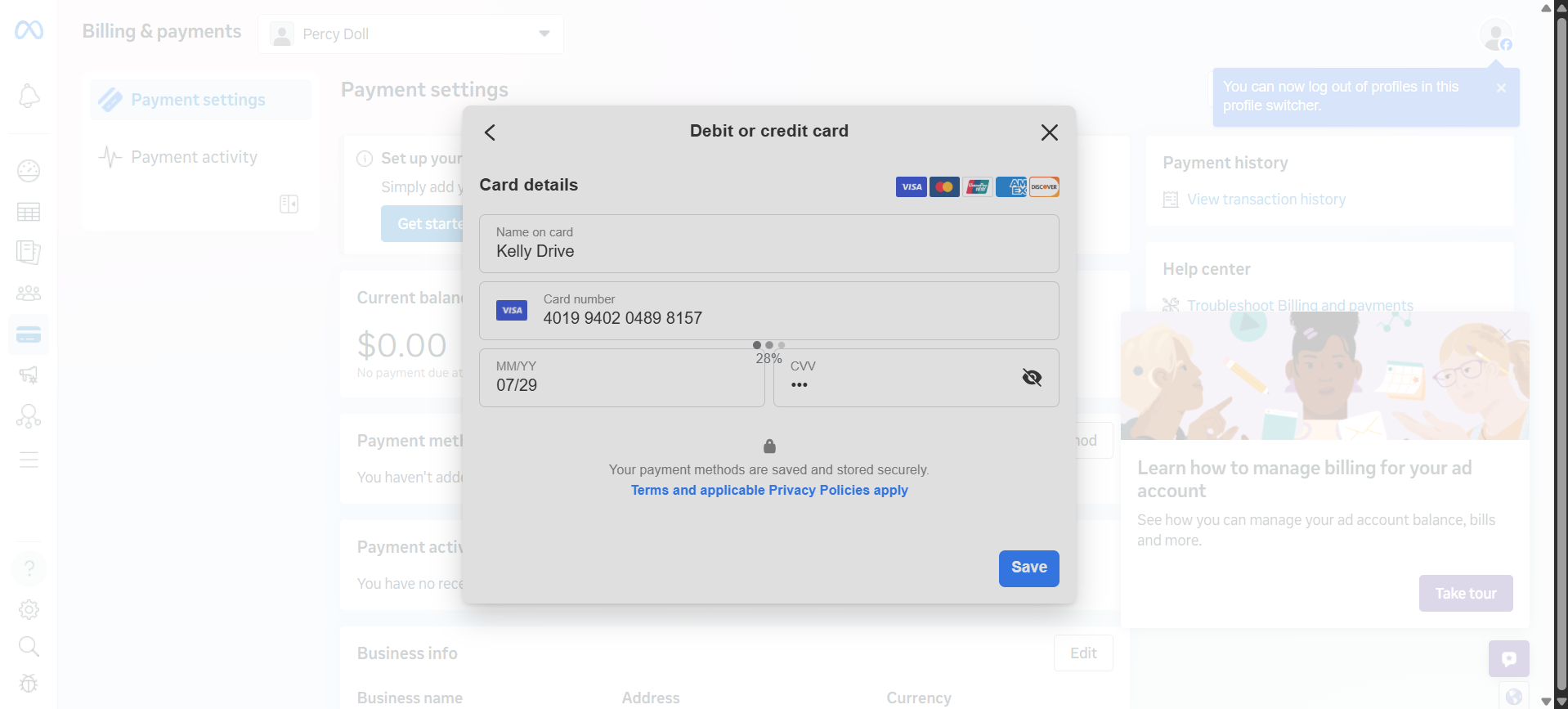 How to safely link a virtual card to Facebook Ads — How to use virtual cards and proxies to run Facebook and Instagram ads safely