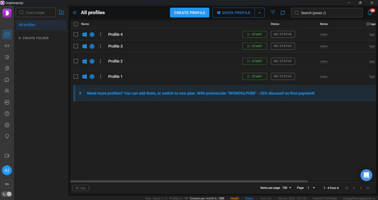 Multilogin / Dolphin Anty (Windows, macOS) — Best proxy software for 2026: Windows, macOS and Linux