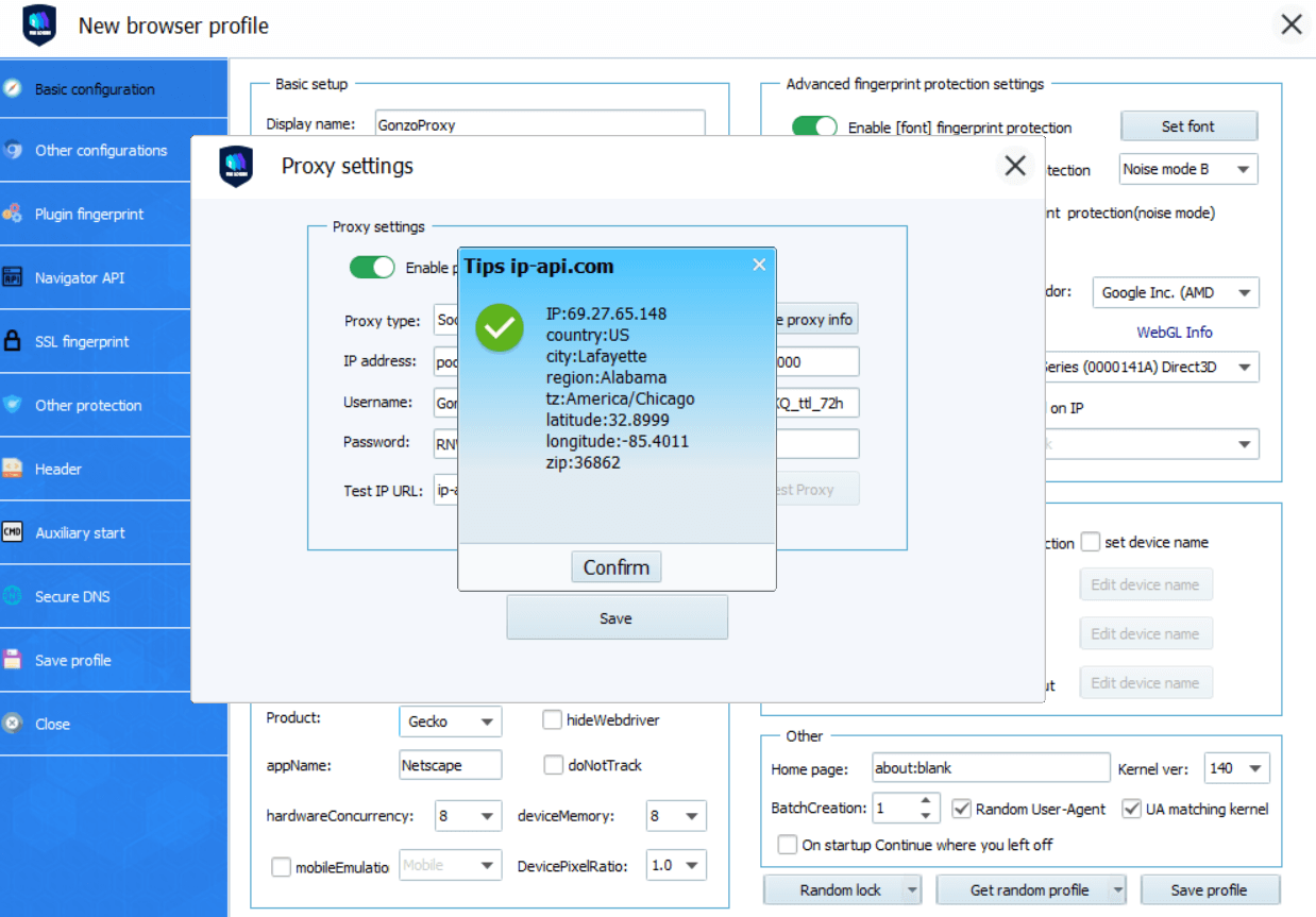 Step 5 — Verify Proxy Connection — How to Set Up GonzoProxy in VMLogin: Step-by-Step Guide
