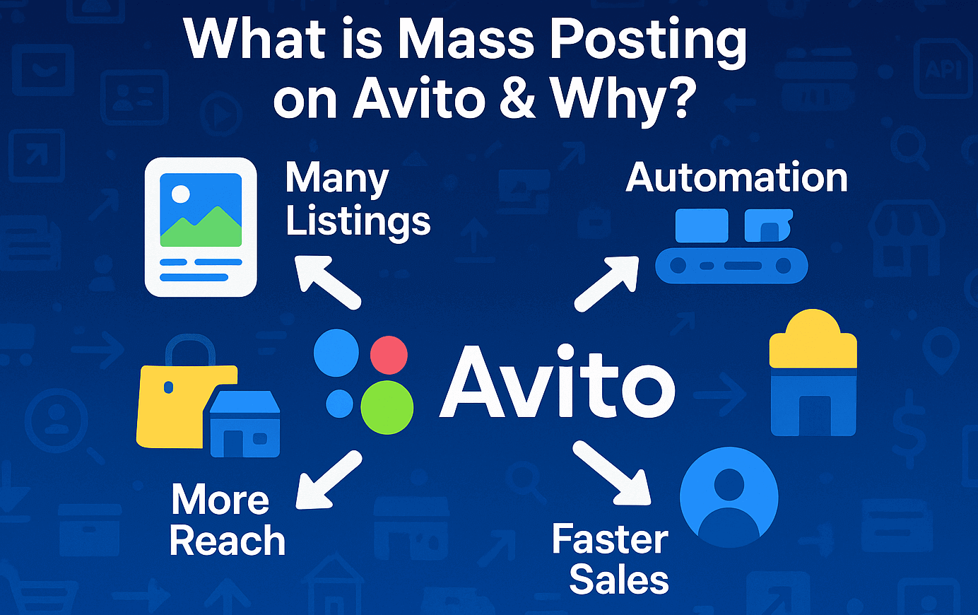 What is mass posting on Avito and why you need it — Mass posting and multi-accounting on Avito: how to sell quickly and effectively