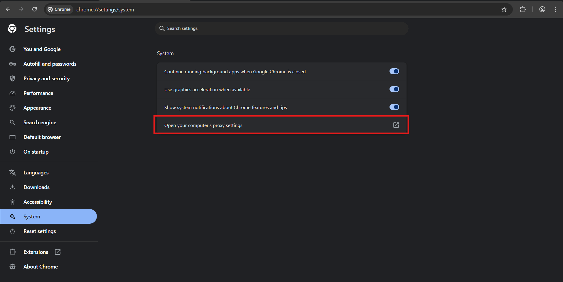 Checking settings in browsers (Chrome, Firefox, Yandex, Safari) — Checking proxies: how to make sure your server works properly