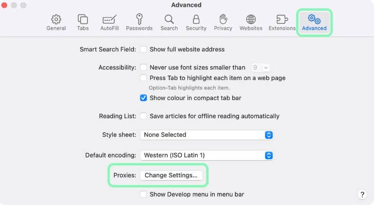 Checking settings in browsers (Chrome, Firefox, Yandex, Safari) — Checking proxies: how to make sure your server works properly