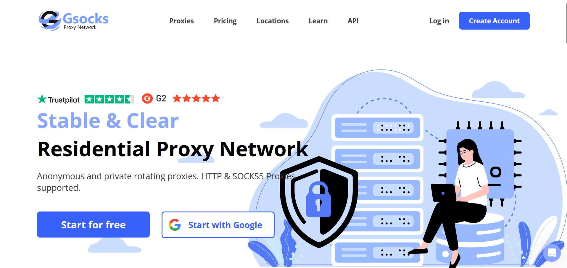 7. Gsocks — Top ProxyEmpire Alternatives and Competitors [2026]