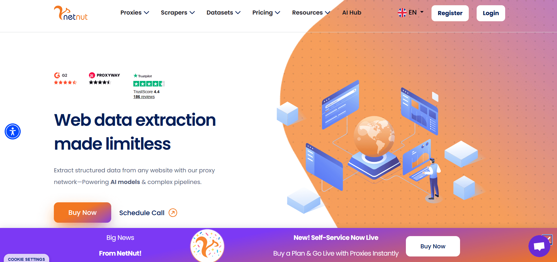 6. NetNut — Альтернативы Rayobyte 2026: 10 лучших конкурентов