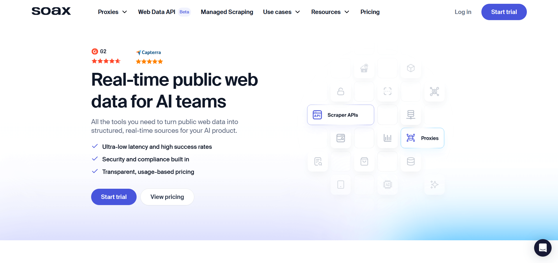 8. SOAX — Топ 10 альтернатив ProxyRack [2026]