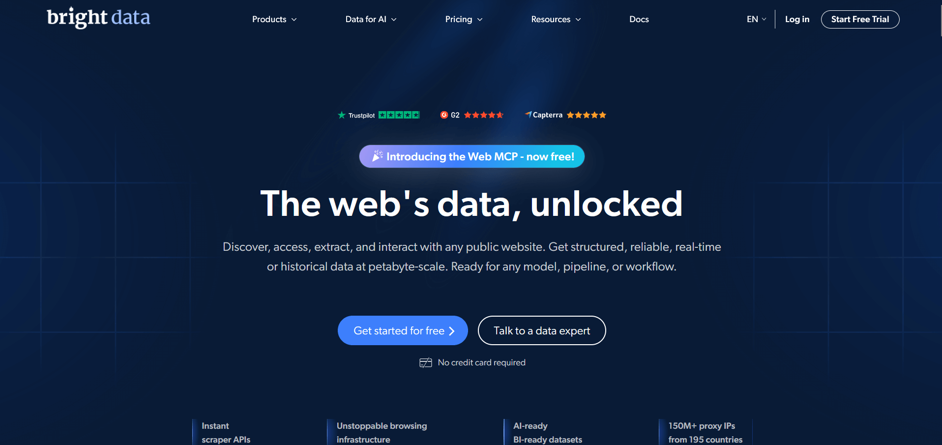 2. Bright Data — Storm Proxies Alternatives 2026