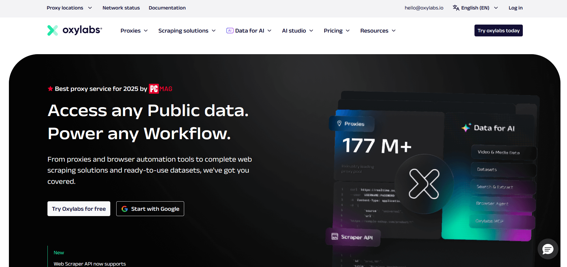 3. Oxylabs — Storm Proxies Alternatives 2026