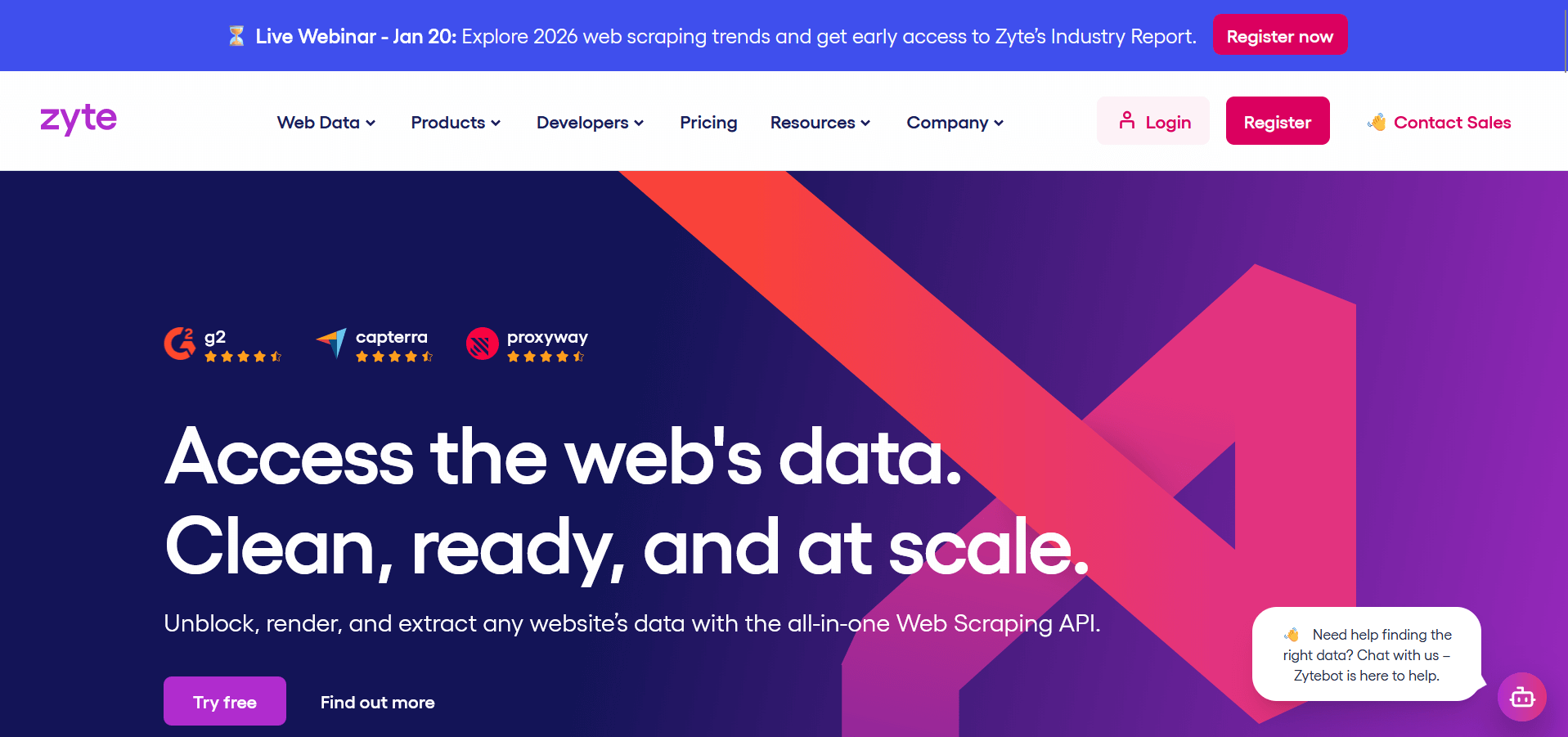 7. Zyte — Storm Proxies Alternatives 2026
