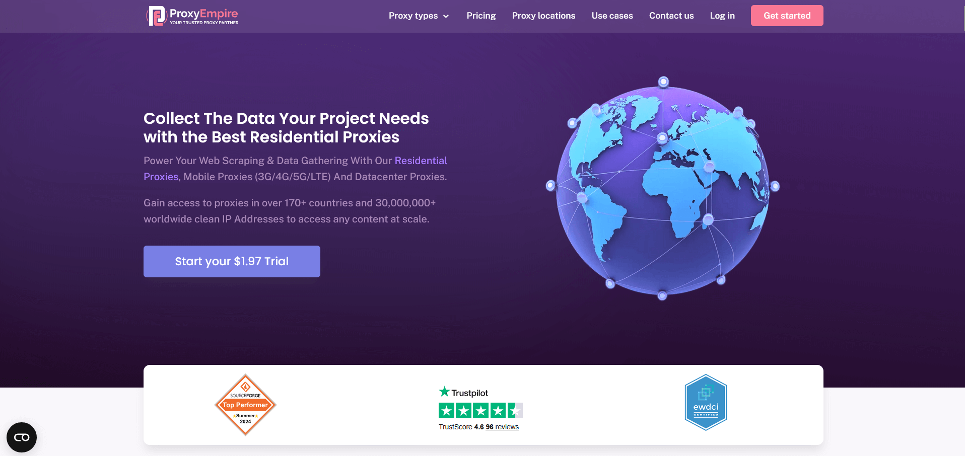 3. ProxyEmpire — IP2World Alternatives 2026: 10 Best Competitors
