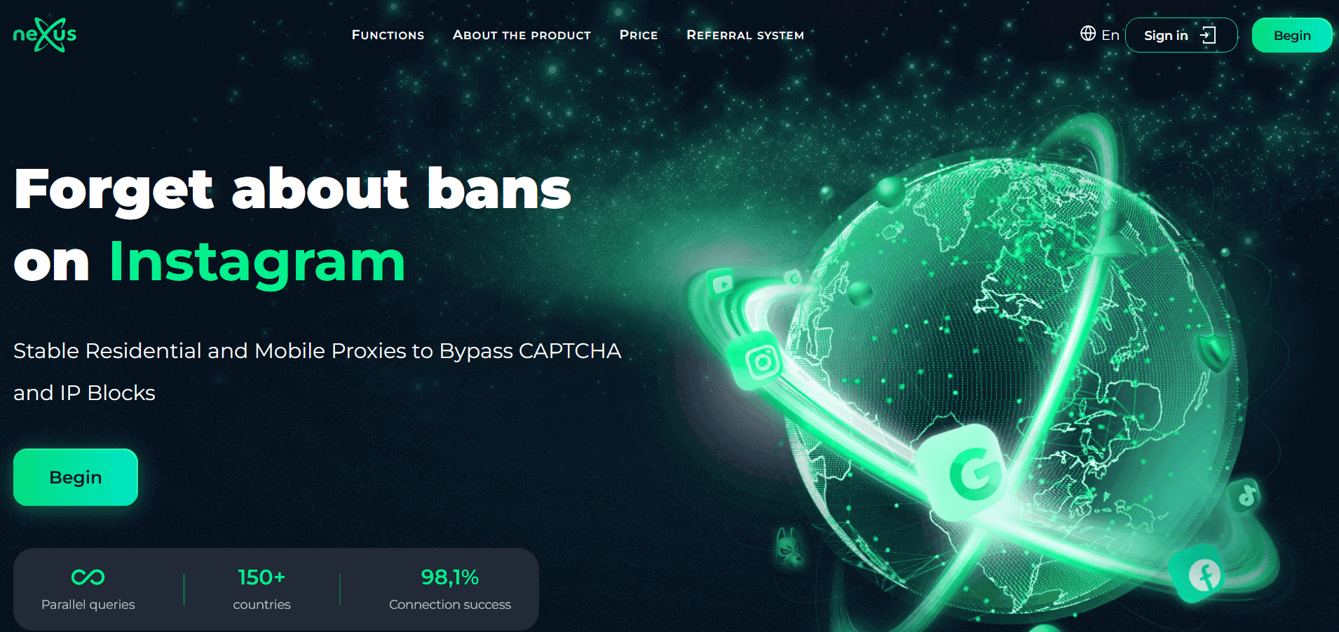 8. Nexus Proxy — MarsProxies Alternatives 2026: 10 Best Competitors