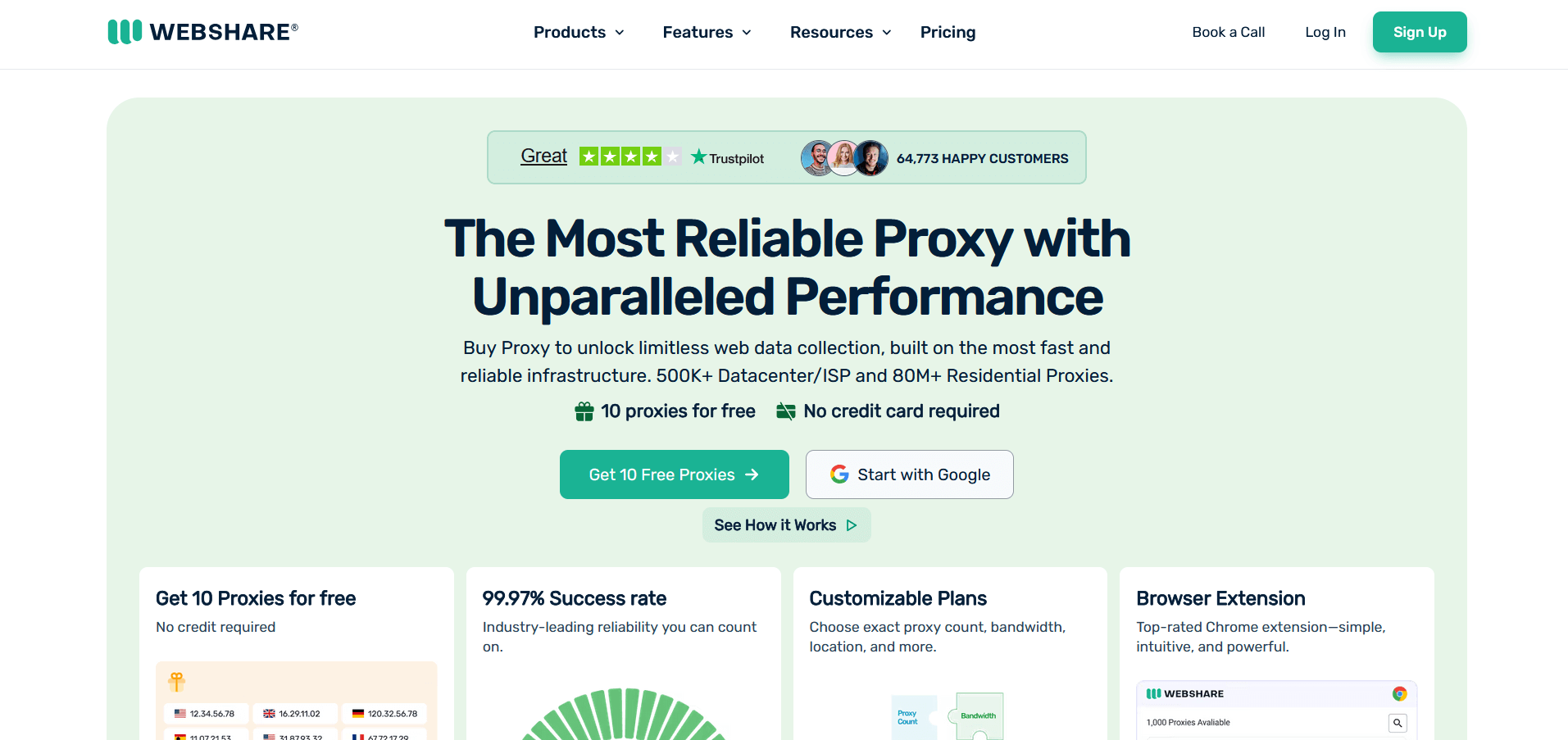 3. Webshare — 911Proxy Alternatives 2026